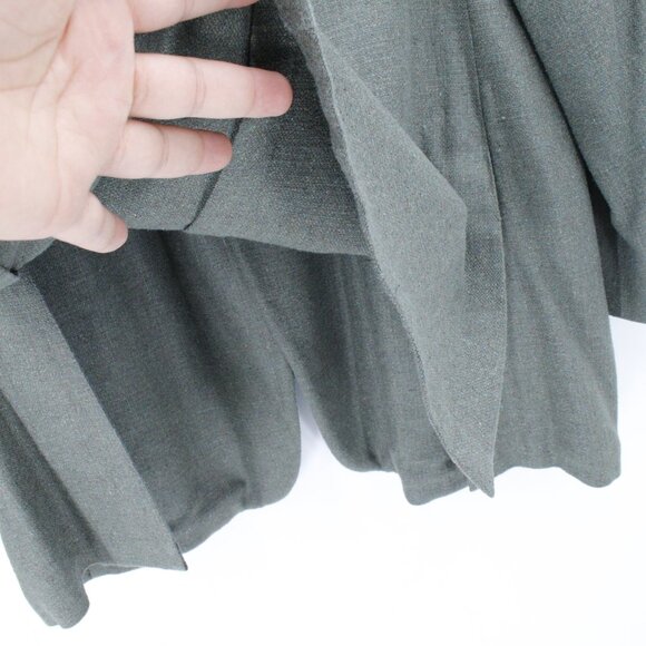 VTG Paul Stuart Sport Coat Mens 44 Medium long Silk Hopsack deconstructed patch - Picture 5 of 16